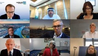 جانب من الطاولة المستديرة بين الإمارات وهامبورج - قمة افتراضية