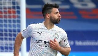 سيرجيو أجويرو مهاجم مانشستر سيتي