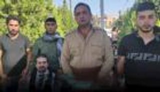 بخياطة الشفاه.. لاجئون إيرانيون يضربون عن الطعام بالعراق