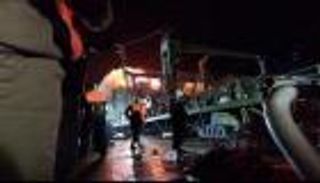 غرق أكبر سفينة دعم لوجستي للجيش الإيراني إثر حريق