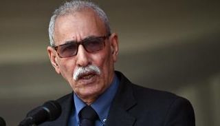 زعيم جبهة البوليساريو- الفرنسية