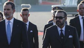 عاهلا المغرب وإسبانيا في لقاء سابق - أرشيفية