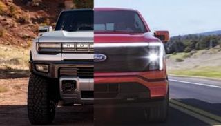 شاحنة فورد F-150 البرق و هامر GMC EV