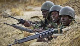 جنود كينيون على الحدود الصومالية - أرشيفية