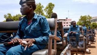 عناصر من شرطة جنوب السودان