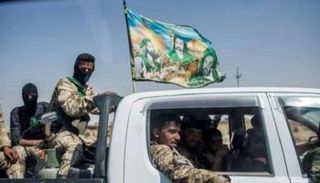عناصر من الحرس الثوري الإيراني في دير الزور