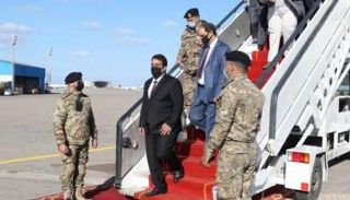 رئيس المجلس الرئاسي الليبي في إحدى زياراته الداخلية (أرشيفية)