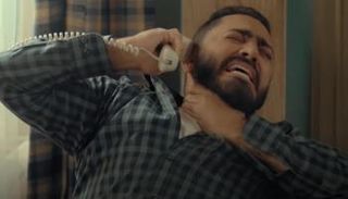 تامر حسني في أحد مشاهد الفيلم