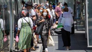 أحد الشوارع التجارية بإسرائيل