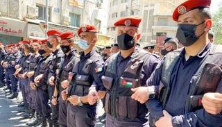 قوات أمن أردنية  - أرشيفية