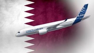 قطر تعلق تحليق طائرات