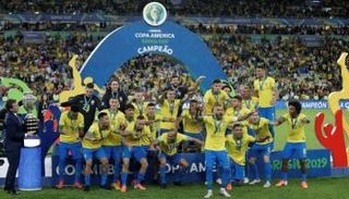 منتخب البرازيل بطل كوبا أمريكا 2019
