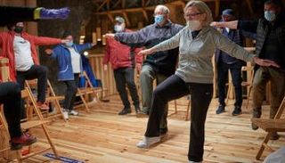 المتعافون من كورونا حولوا منجم الملح إلى مركز للنقاهة