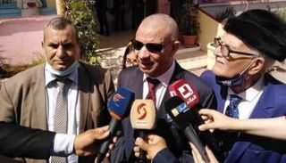 الإخواني الجزائري عبد القادر بن قرينة خلال الإدلاء بتصريحه المثير