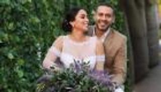 عقد قران محمد فراج وبسنت شوقي يشعل السوشيال ميديا في مصر