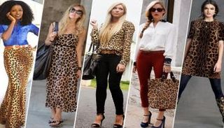 نقوش جلد النمر تمنح المرأة إطلالة شرسة