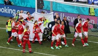 كريستيان إريكسن لاعب منتخب الدنمارك