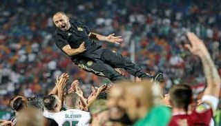 جمال بلماضي مدرب منتخب الجزائر