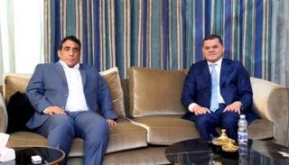 رئيسا المجلس الرئاسي والوزراء الليبيان 