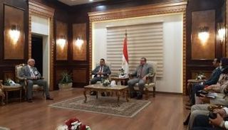 وزيرا القوى العاملة المصري والليبي 