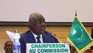 رئيس مفوضية الاتحاد الأفريقي موسى فكي