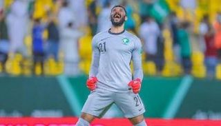 محمد العويس حارس المنتخب السعودي