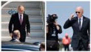 وصول بايدن وبوتين لمقر القمة في جنيف