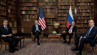 بايدن وبوتين بحضور وزيري خارجية البلدين