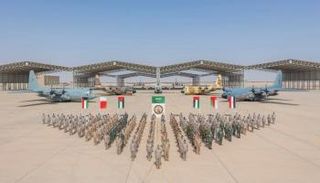 جانب من التمرين العسكري المشترك