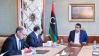 المنفي يدعو السيسي لزيارة ليبيا ويشيد بجهود مصر في المصالحة