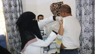 حملة التطعيم ضد فيروس كورونا في اليمن
