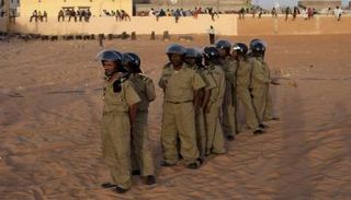 قوات شرطة موريتانية - أرشيفية
