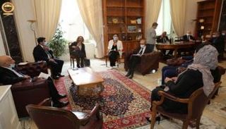 لقاء عقيلة صالح رئيس لجنة الشؤون الخارجية بالبرلمان الإيطالي