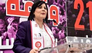 عبير موسي رئيسة الحزب الدستوري الحر