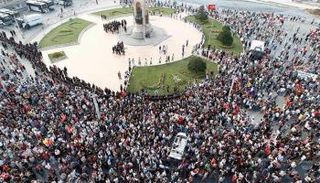 احتجاجات فى ميدان تقسيم 2013 - ارشيفية