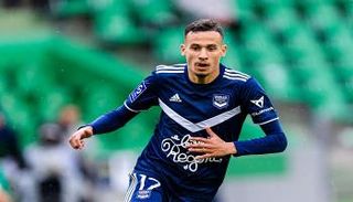 مهدي زرقان لاعب بوردو الفرنسي