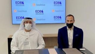 جانب من توقيع اتفاقية التعاون بين مصرف الإمارات للتنمية و