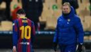 تصريح مفاجئ.. كومان يصدم جماهير برشلونة بشأن ميسي