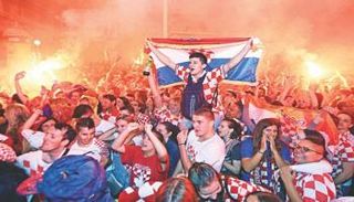 مشجعو كرواتيا 