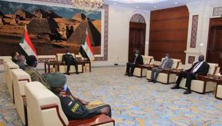 اجتماع مجلس السيادة والولاة الجدد