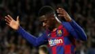 برشلونة يؤكد صدمة ديمبلي ببيان رسمي