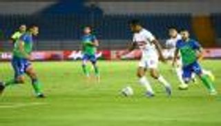 أوباما يحسم مباراة الزمالك ضد مصر المقاصة في 5 دقائق