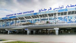 جانب من مطار تونس قرطاج الدولي