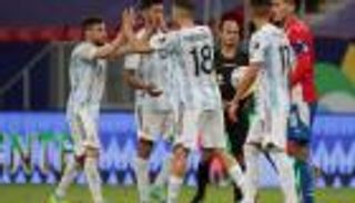 فيديو أهداف مباراة الأرجنتين وباراجواي في كوبا أمريكا 2021