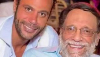 الفنان عادل إمام وابنه محمد