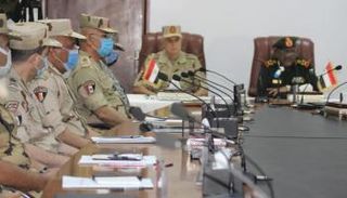 الفريق محمد فريد و الفريق أول ركن محمد عثمان الحسين