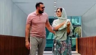 حلا شيحة وزوجها معز مسعود