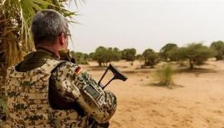 عنصر من الجيش الألماني بمالي