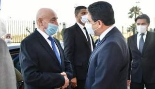 ناصر بوريطة وعقيلة صالح في الرباط