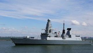 المدمرة البريطانية دفيندر- أرشيفية